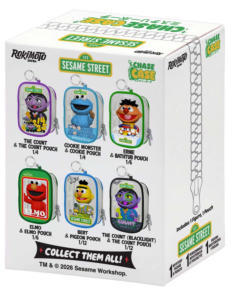 Rokimoto Chase Case Mystery Collectible - Sesame Street