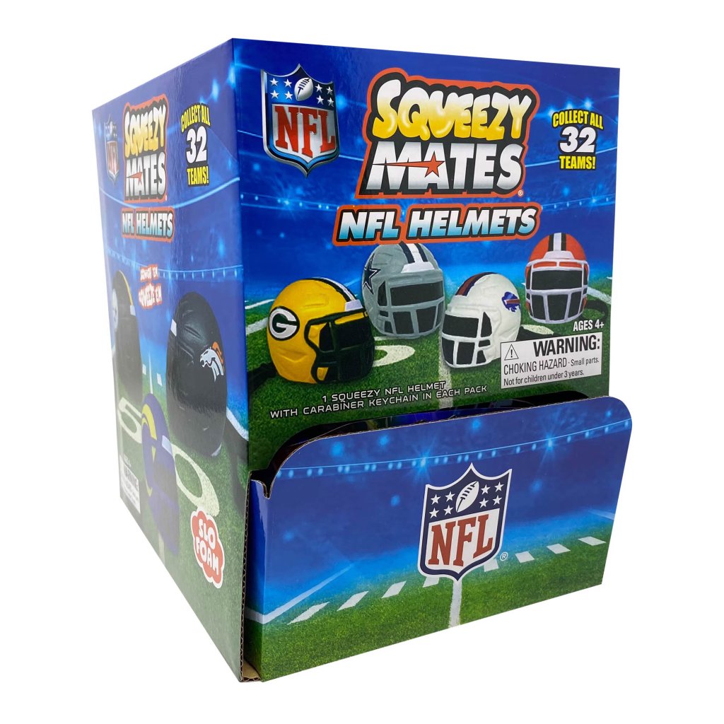 SqueezyMates NFL Helmets Blind Bag