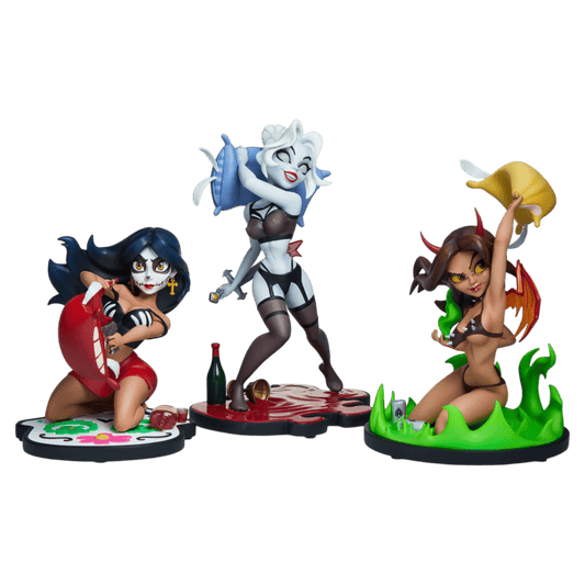 Sleepover In Hell - Designer Collectable Statue