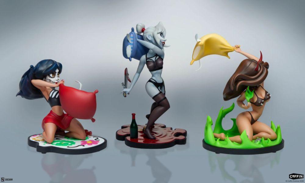Sleepover In Hell - Designer Collectable Statue