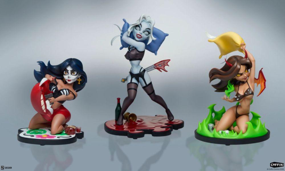 Sleepover In Hell - Designer Collectable Statue