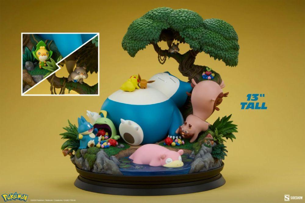 Pokemon - Snorlax Diorama