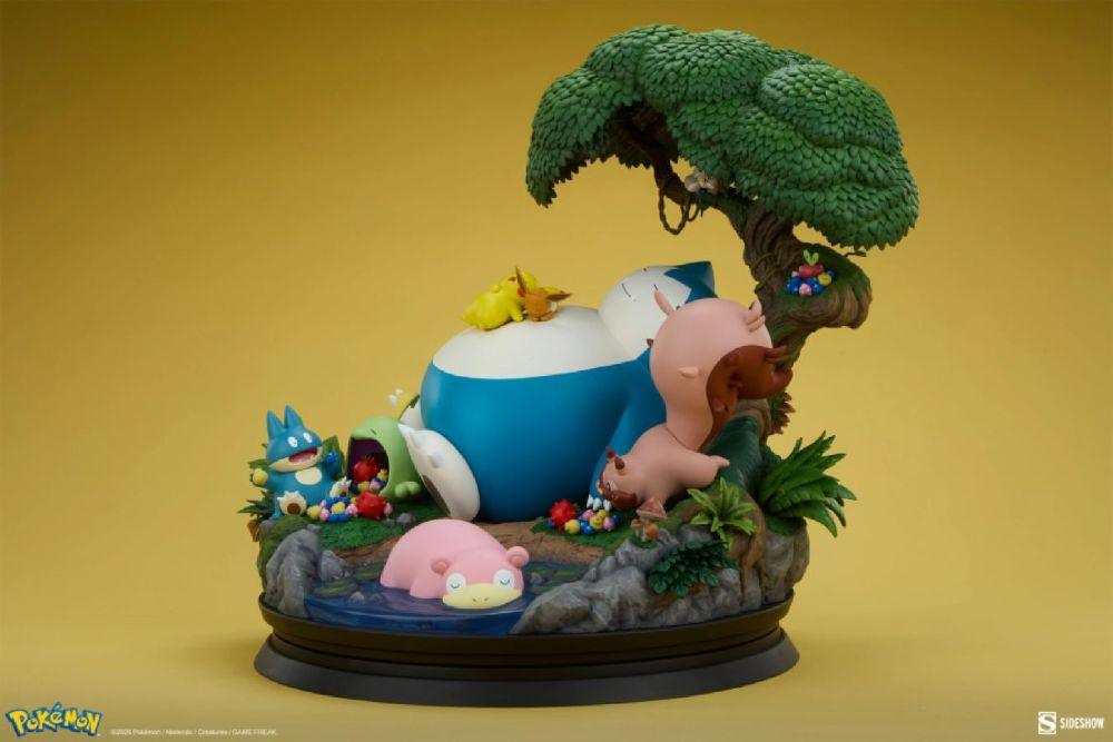 Pokemon - Snorlax Diorama