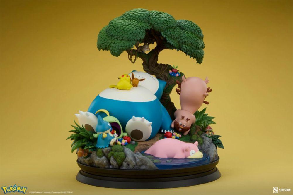 Pokemon - Snorlax Diorama