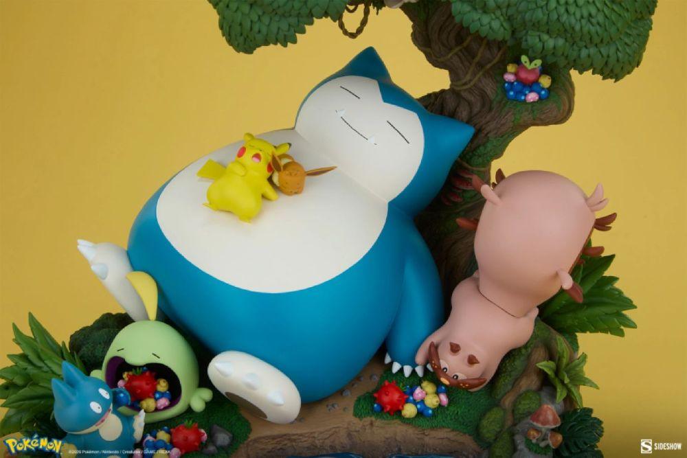 Pokemon - Snorlax Diorama