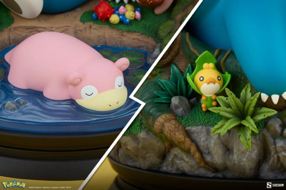 Pokemon - Snorlax Diorama