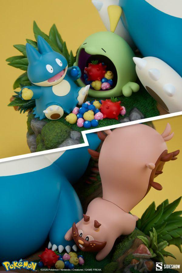 Pokemon - Snorlax Diorama