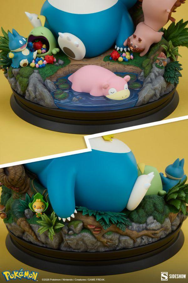 Pokemon - Snorlax Diorama