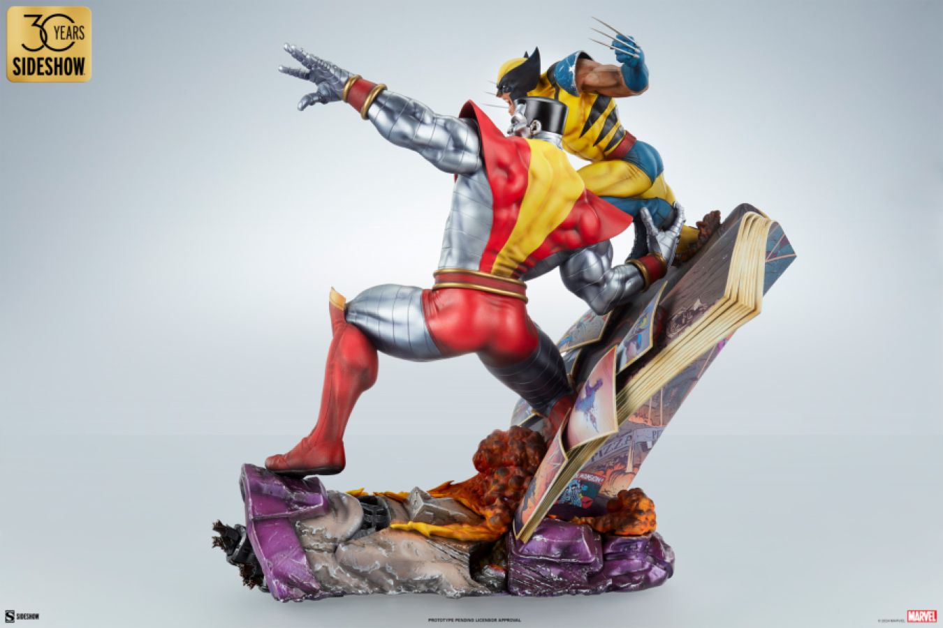 X-Men - Colossus & Wolverine Statue