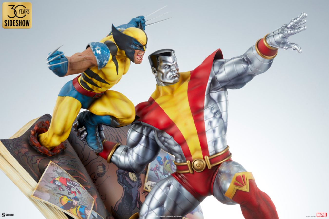 X-Men - Colossus & Wolverine Statue