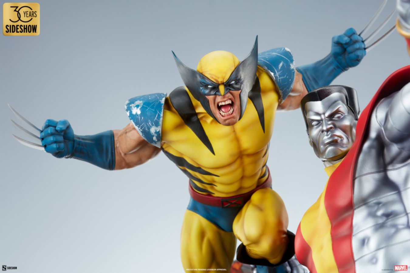 X-Men - Colossus & Wolverine Statue