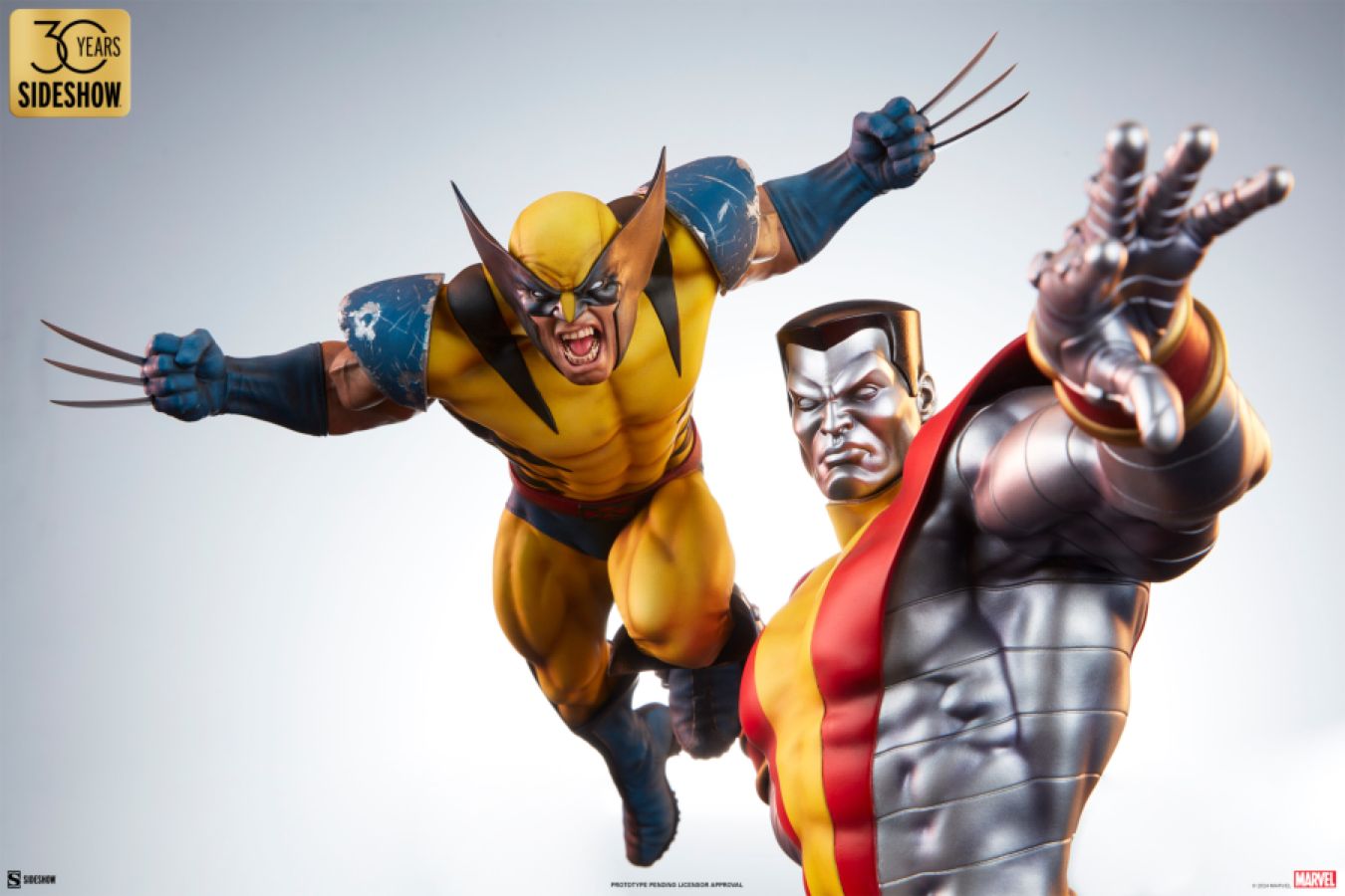 X-Men - Colossus & Wolverine Statue