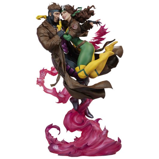 X-Men - Rogue & Gambit 18.5" Statue