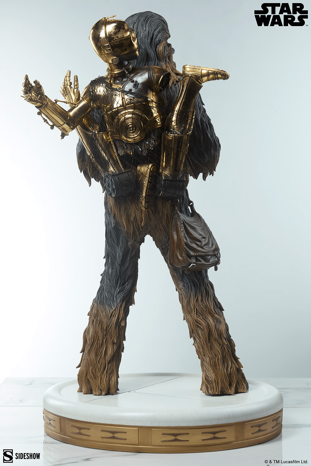 Star Wars - Chewbacca and C-3PO Premium Format Statue