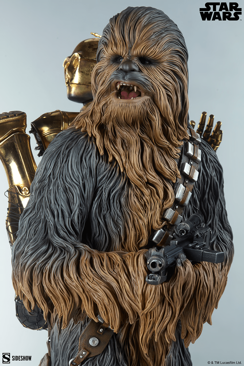 Star Wars - Chewbacca and C-3PO Premium Format Statue