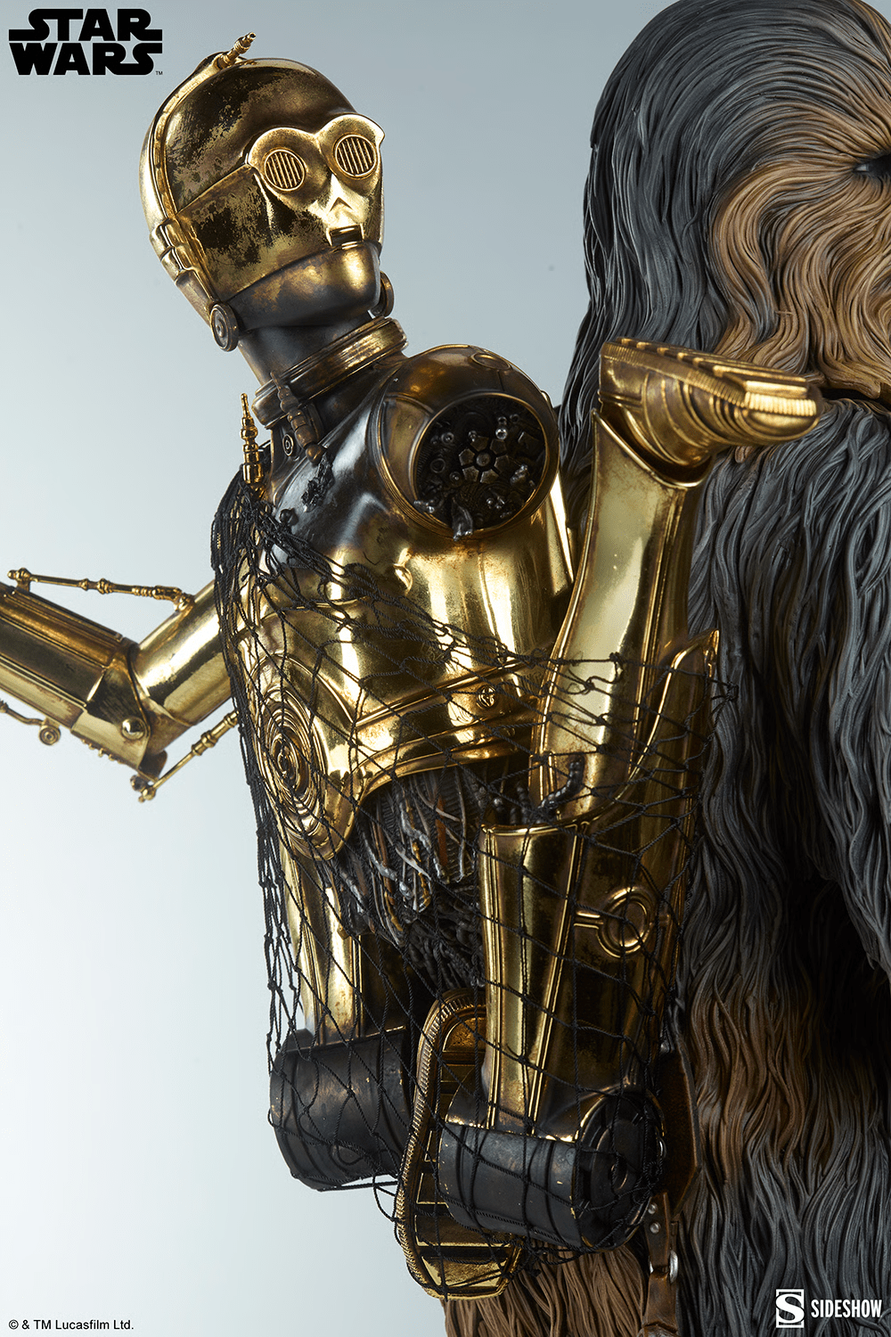 Star Wars - Chewbacca and C-3PO Premium Format Statue