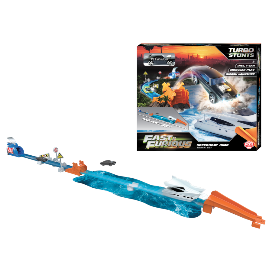 Fast & Furious - Speedboat Jump Playset