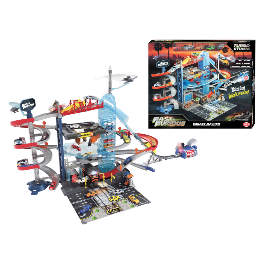 Fast & Furious - Garage Mayhem Playset
