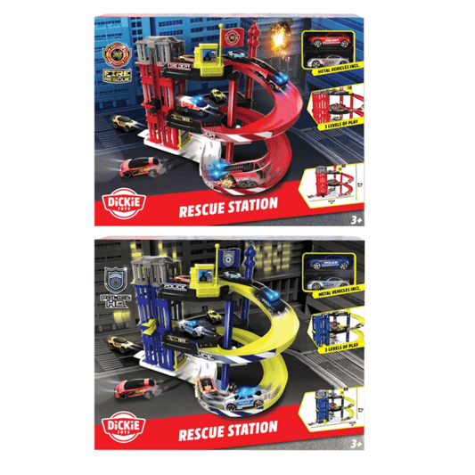 Dickie Toys - Fire & Rescue Station (2 Pack)