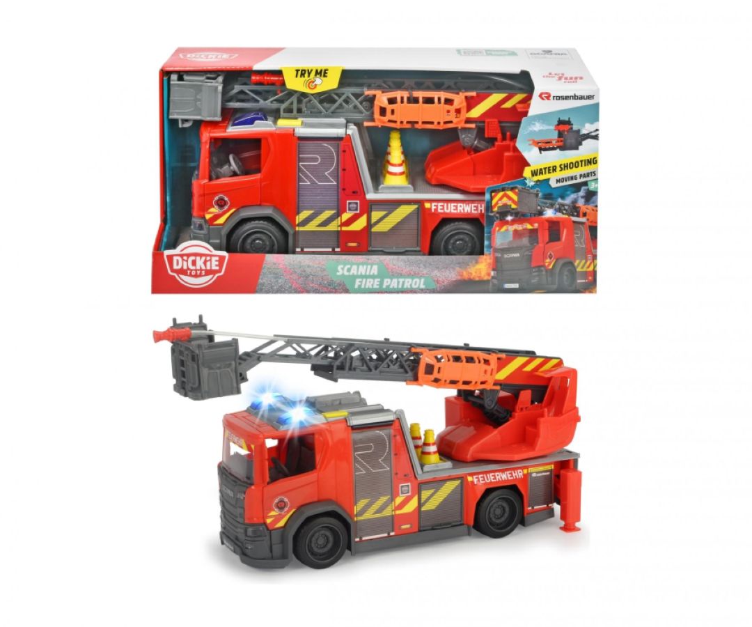 Go Real - Scania Fire Patrol Toy