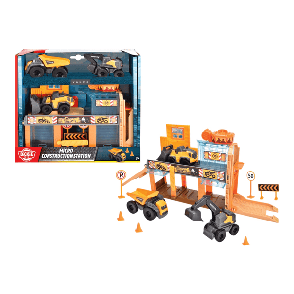 Dickie Toys - Micro Construction Station | Ozzie Collectables