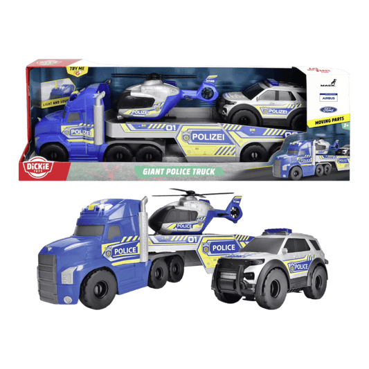 Dickie Toys - Giant Police Truck 70cm