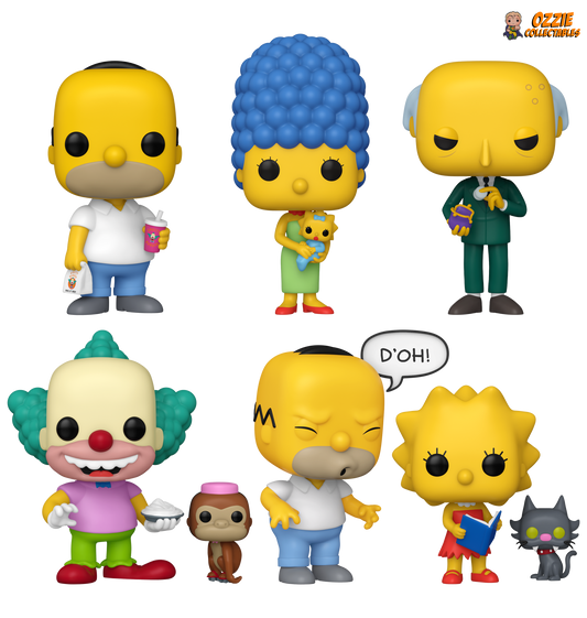 Simpsons 2025 Bundle - 6 POP! Vinyls
