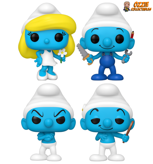 Smurfs Bundle - 4 POP! Vinyls