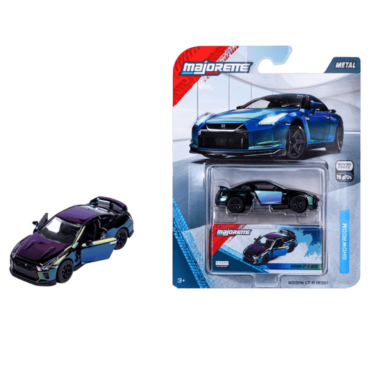 Majorette - 1:64 Showroom Deluxe Nissan GTR R35 (Colour Shift)