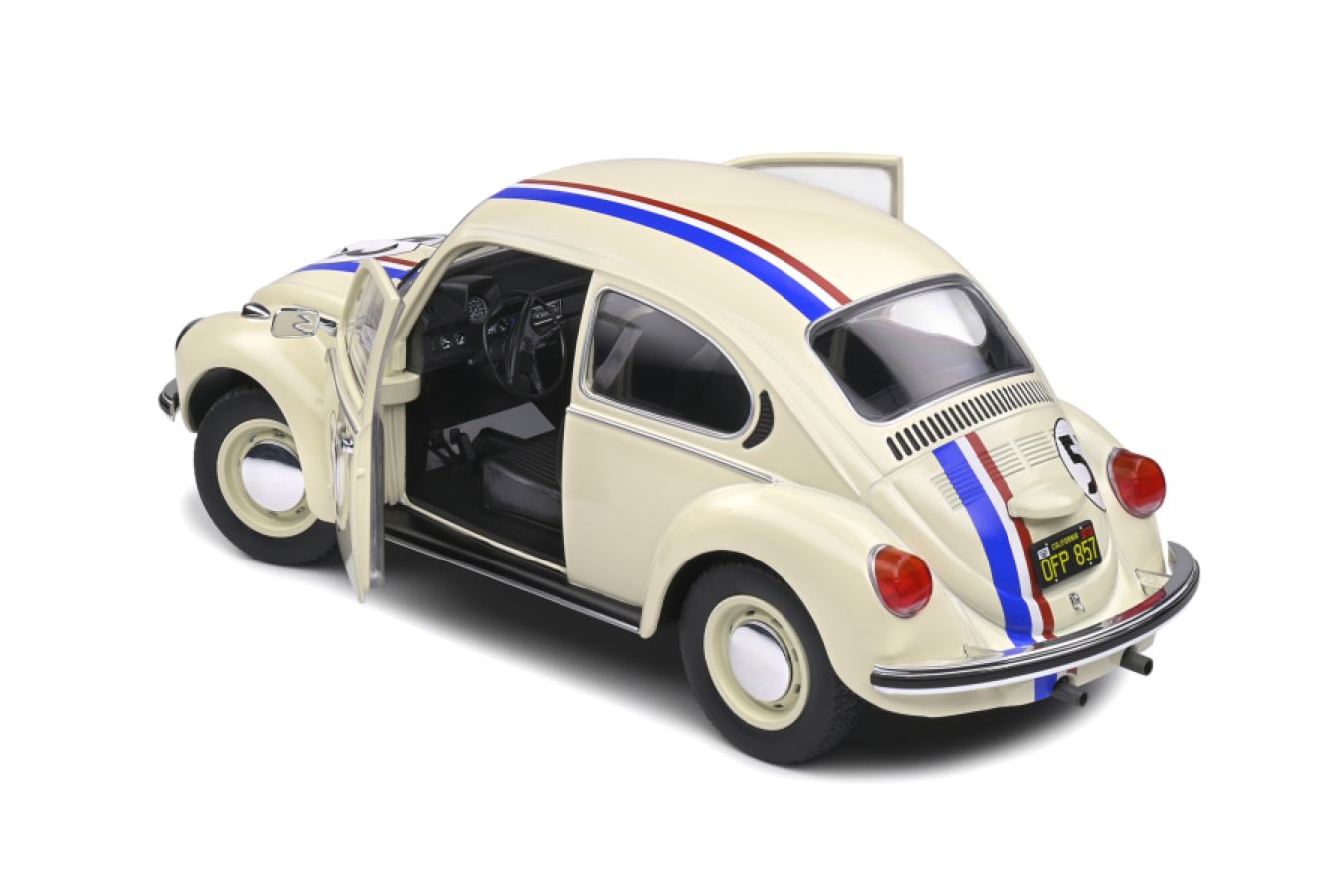 Solido Cars - Volkswagen Beetle 1303 Racer '53' 1:18 Scale Diecast Vehicle