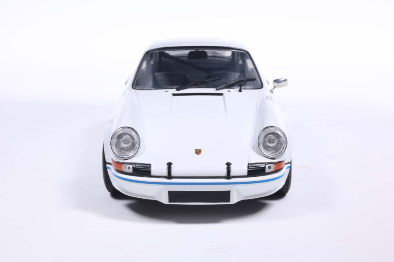 Solido Cars - 1973 Porsche 911 RSR (Blue Carrera Stripes) 1:18 Scale Diecast Vehicle