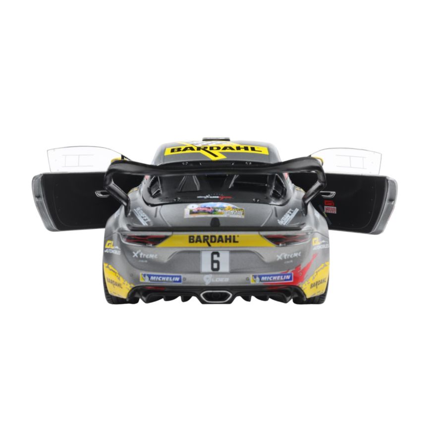 Solido Cars - Alpine A110 RGT+ Grey #6 Diecast Vehicle 1:18 Scale Diecast Vehicle