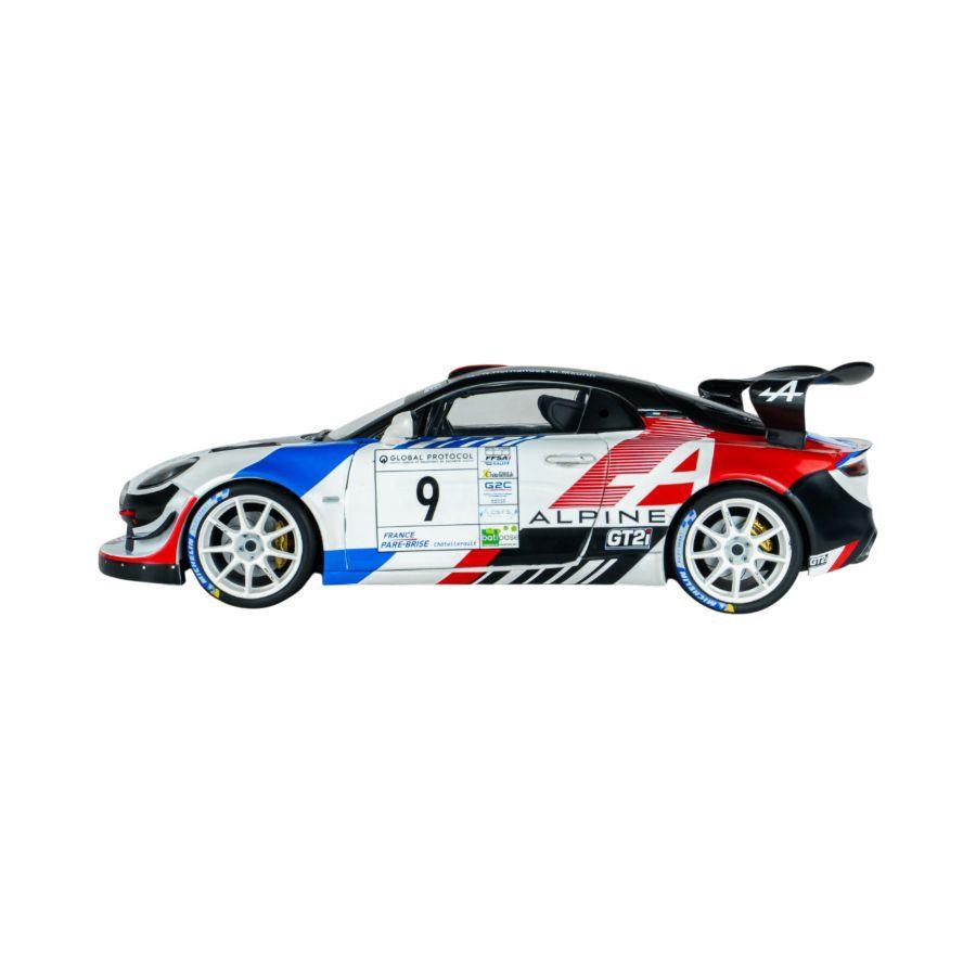 Solido Cars - 1:18 2025 Alpine A110 RGT+ #9 N.Hernandez/M.Maurin Rallye Diecast Vehicle