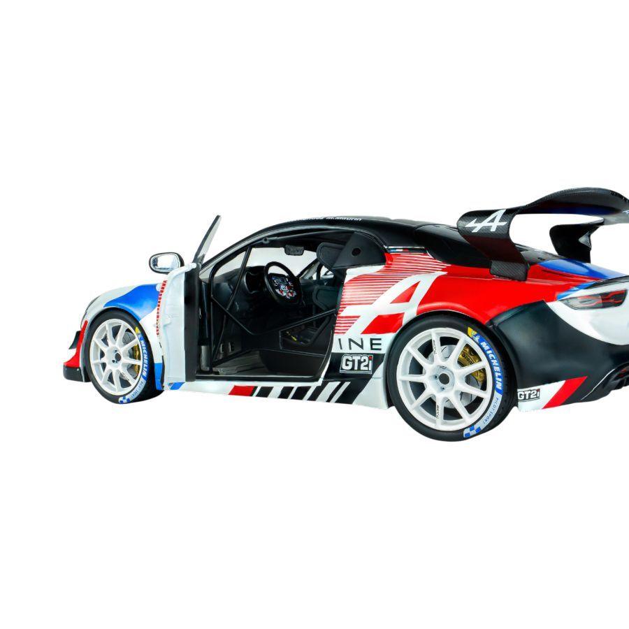 Solido Cars - 1:18 2025 Alpine A110 RGT+ #9 N.Hernandez/M.Maurin Rallye Diecast Vehicle