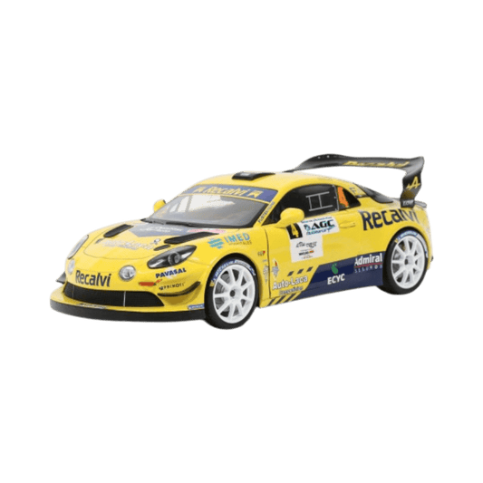 Solido - 1:18 2025 Alpine A110 RGT+ #4 M.Fuster/D.Fuentes RallyE Diecast Vehicle