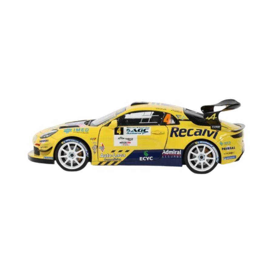 Solido - 1:18 2025 Alpine A110 RGT+ #4 M.Fuster/D.Fuentes RallyE Diecast Vehicle