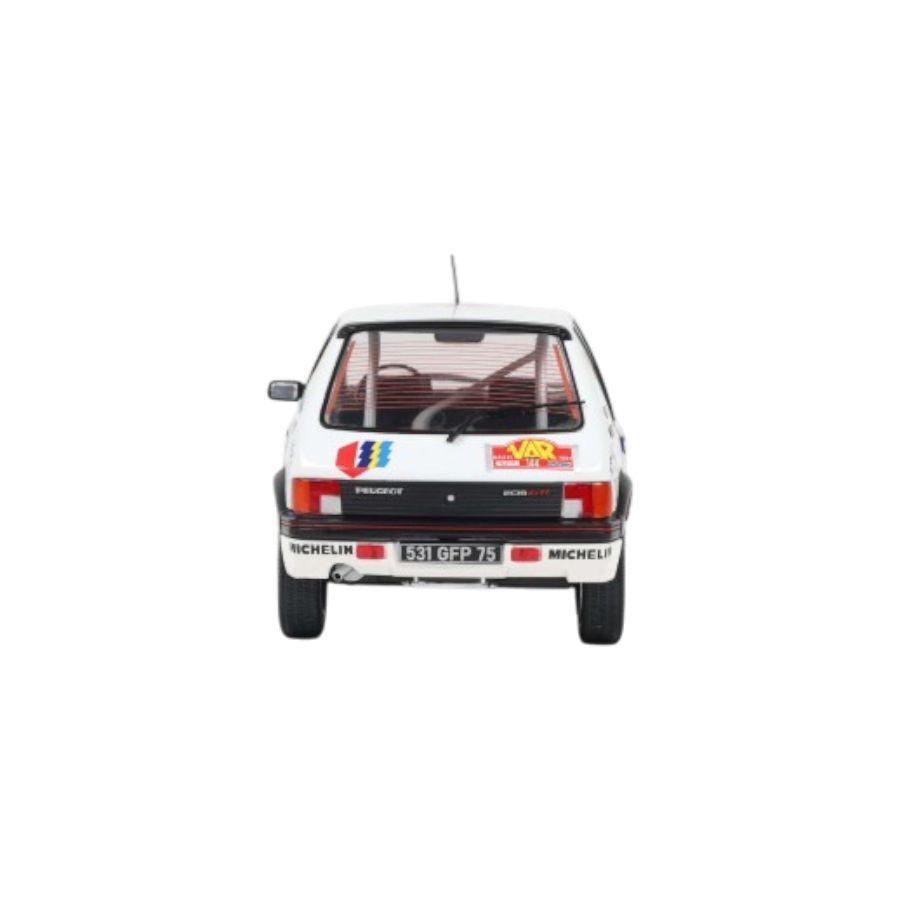Solido - 1:18 1987 Peugeot 205 GTI #144 RallyE Diecast Vehicle