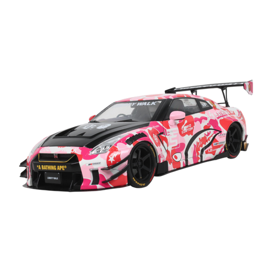 Solido Cars - 2025 Nissan GT-R (R35) Liberty Walk Body Kit 2.0 (Pin 1:18 Diecast Vehiclek Camo)
