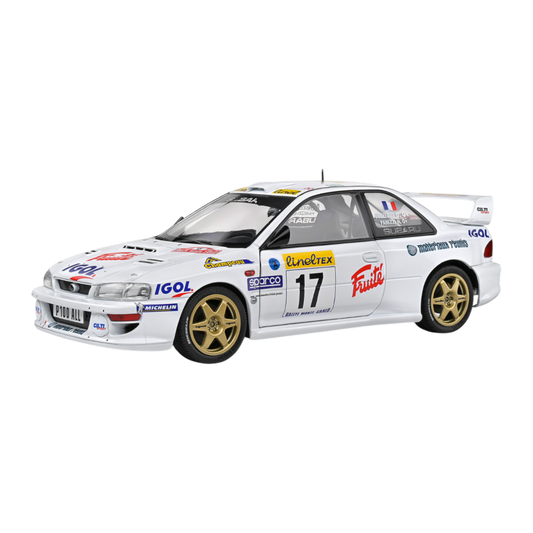 Solido Cars - 1:18 Subaru Impreza S5 WRC99 22B Blue #17 Panizzi/Panizzi Rallye Monte Carlo 1999