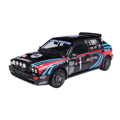 Solido Cars - 1:18 Lancia Delta HF Intergrale Rallye Montecarlo 1991 Diecast Vehicle