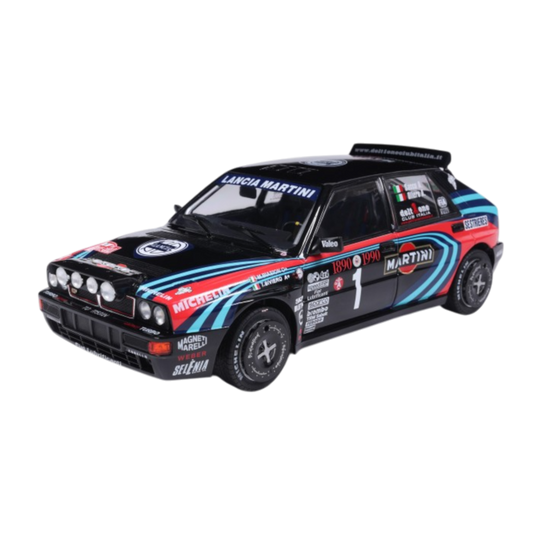 Solido Cars - 1:18 Lancia Delta HF Intergrale Rallye Montecarlo 1991 Diecast Vehicle