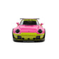 Solido Cars - 1:18 Porsche 911 997 RWB Pink & Yellow 2024 Diecast Vehicle