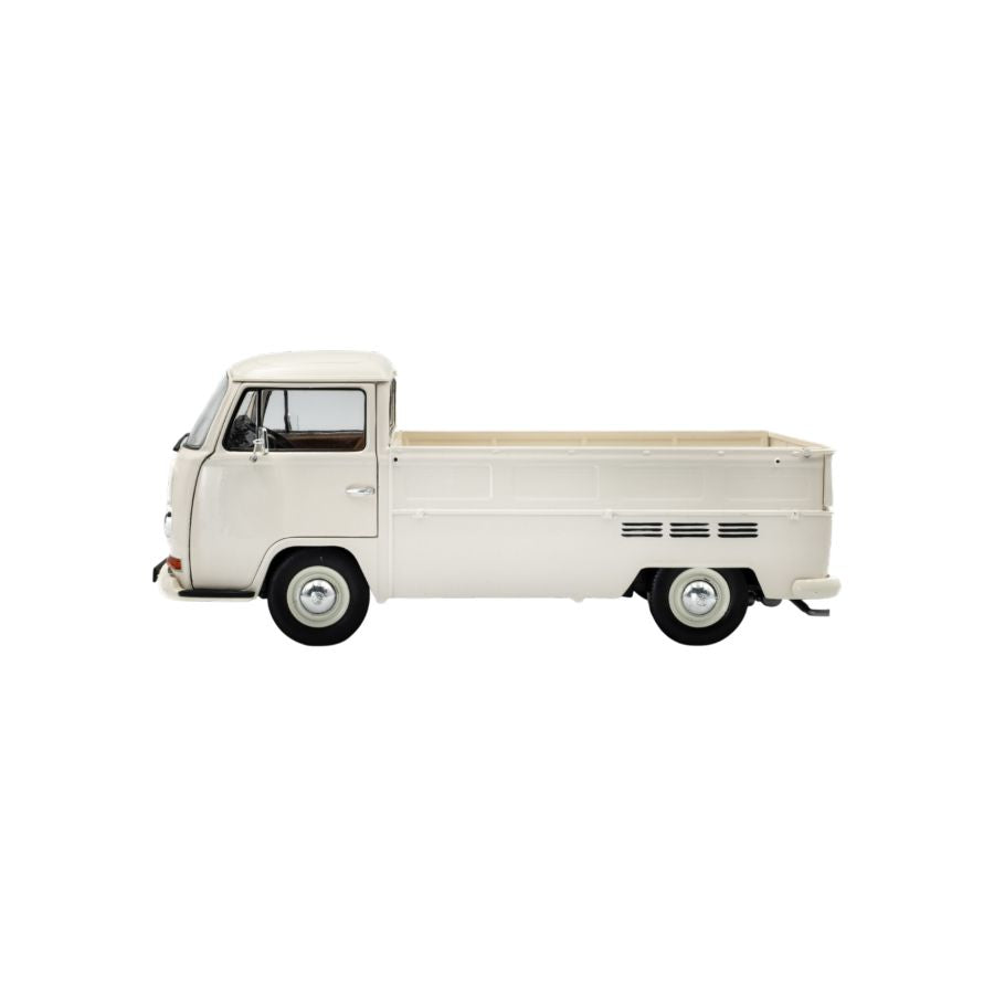 Solido Cars - 1:18 Volkswagen 1968 T2 Pick Up White Die-Cast Vehicle