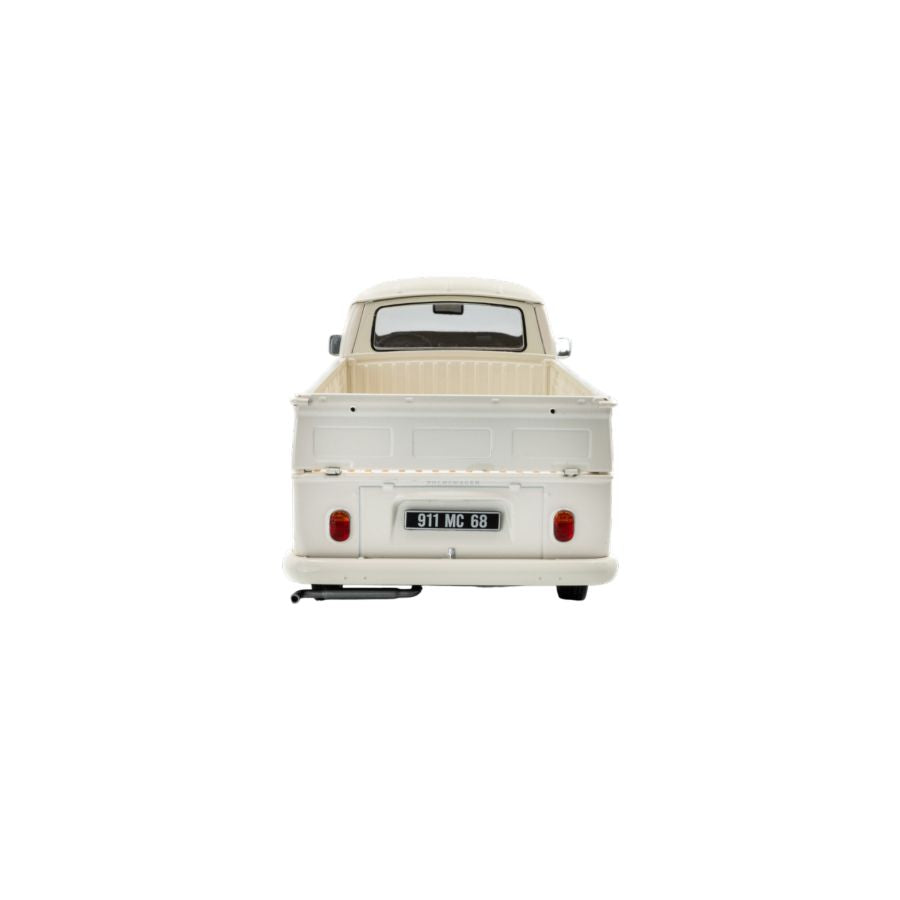 Solido Cars - 1:18 Volkswagen 1968 T2 Pick Up White Die-Cast Vehicle