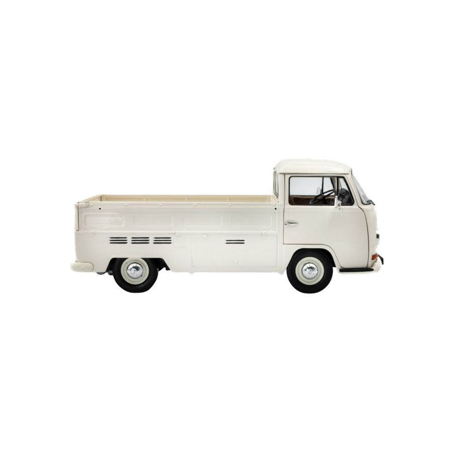 Solido Cars - 1:18 Volkswagen 1968 T2 Pick Up White Die-Cast Vehicle