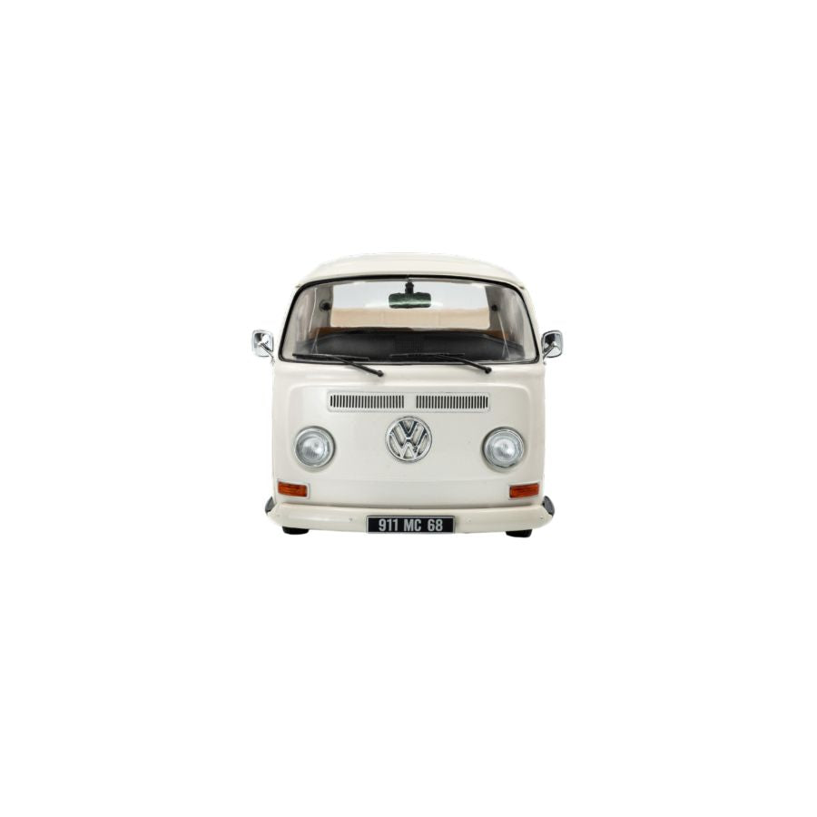 Solido Cars - 1:18 Volkswagen 1968 T2 Pick Up White Die-Cast Vehicle