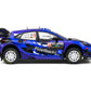 Solido Cars - 1:18 Ford Puma Rally1 Hybrid Blue #9 Serderidis /Miclotte Rally Kenya 2022