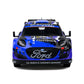Solido Cars - 1:18 Ford Puma Rally1 Hybrid Blue #9 Serderidis /Miclotte Rally Kenya 2022