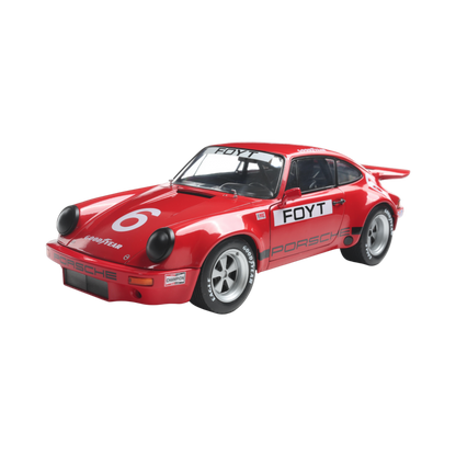 Solido Cars - 1974 Porsche 911 #6 FOYT IROC Daytona 1:18 Scale Diecast Vehicle