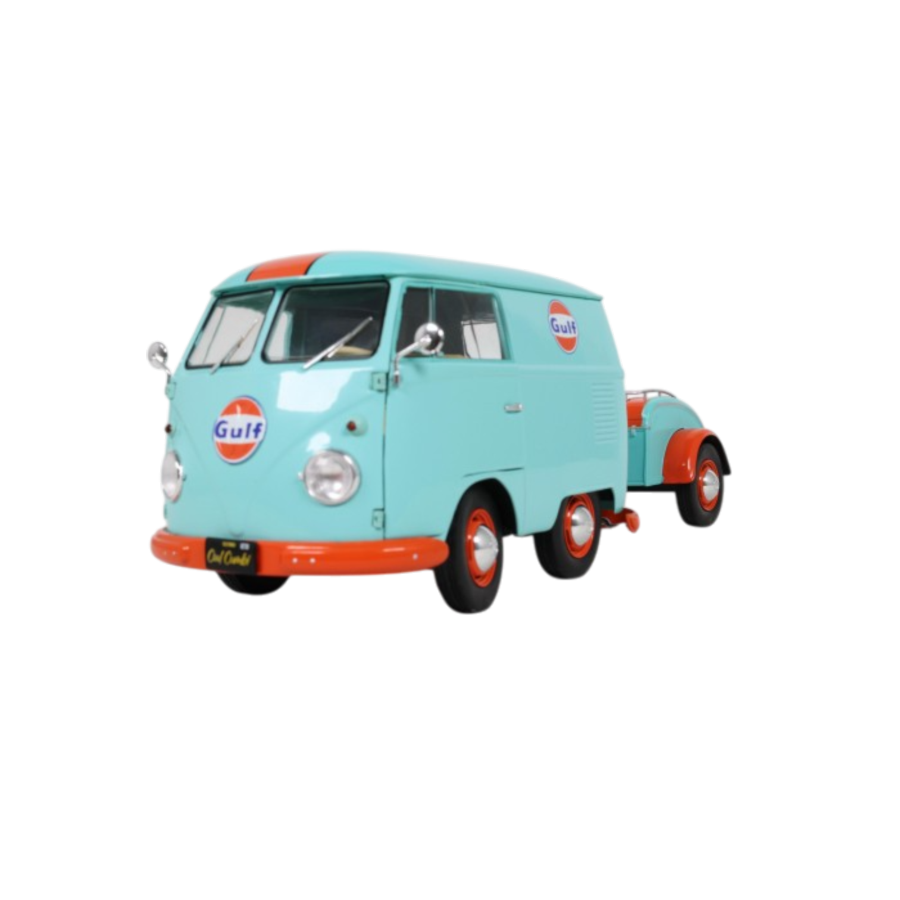 Solido Cars - 1:18 Cool Combi Oil Tribute "Gulf" 2024 Diecast Vehicle